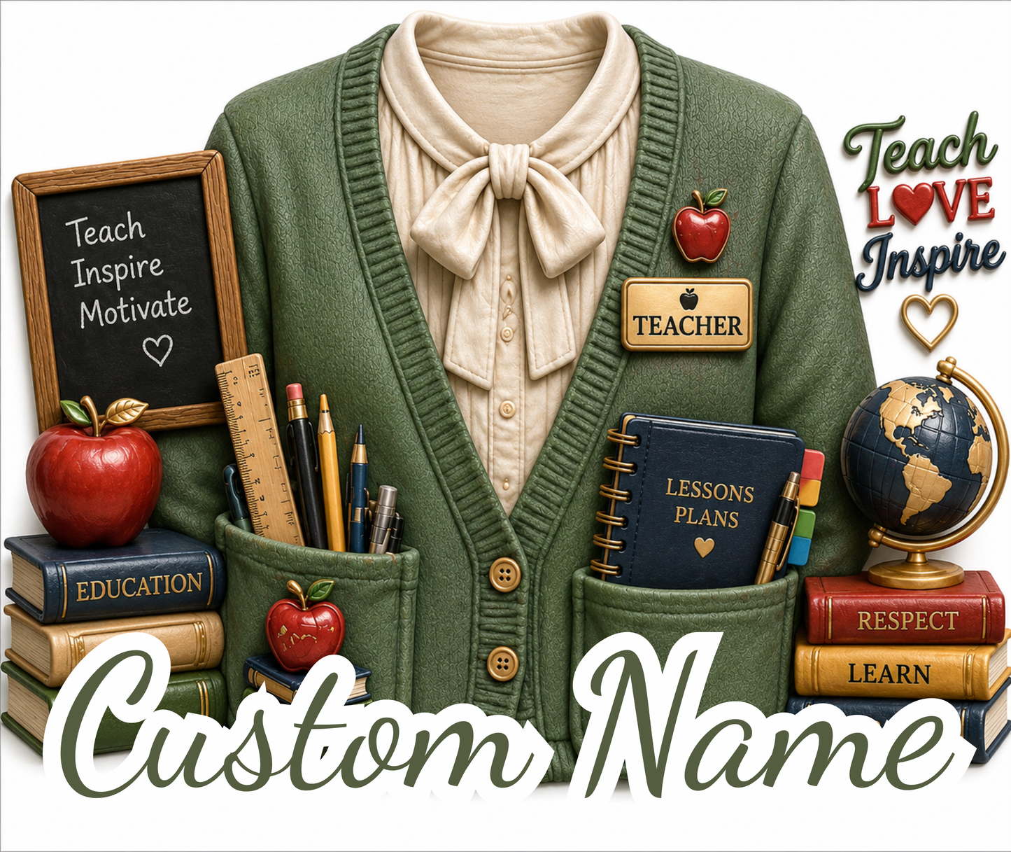 Personalized Teacher Mouse Pad