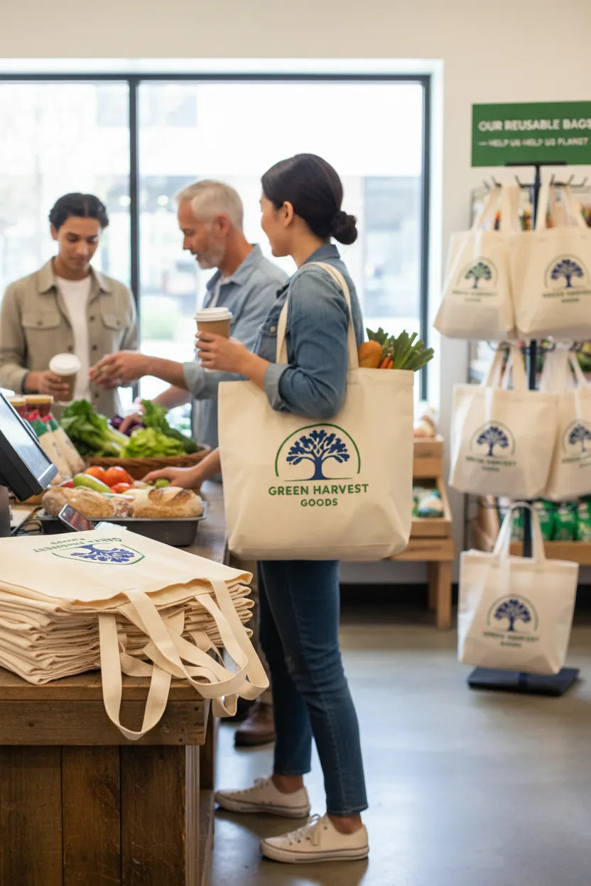 Canvas Tote Bag (13' x 15')