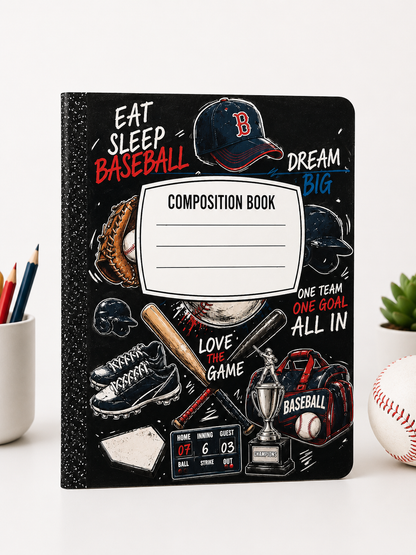 Custom Composition Book 2pk (Male Designs)