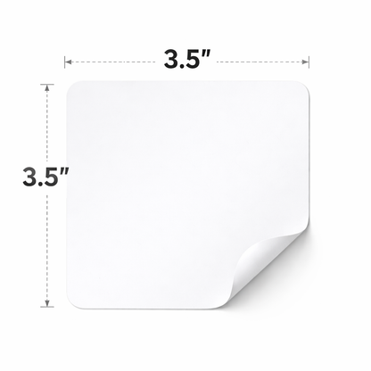 Custom Shape Die-Cut Stickers (White Paper)