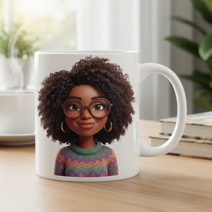 Custom 3D Cartoon Photo Mug - Turn Your Photo Into Art