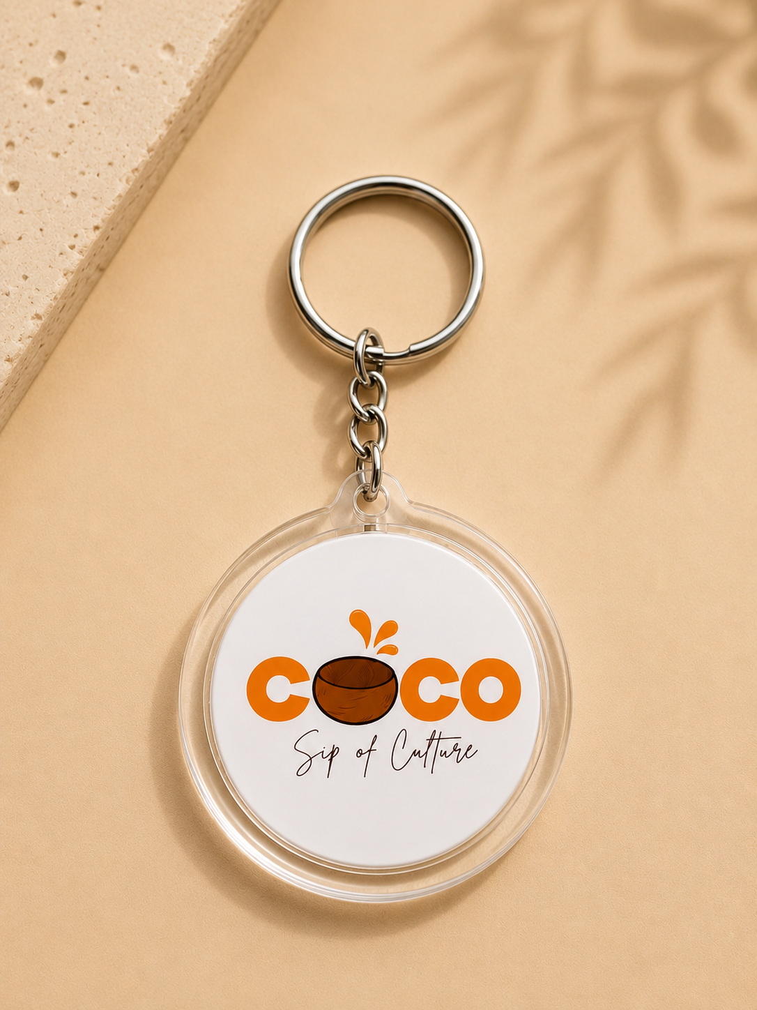Custom Photo/Logo NFC Keychain