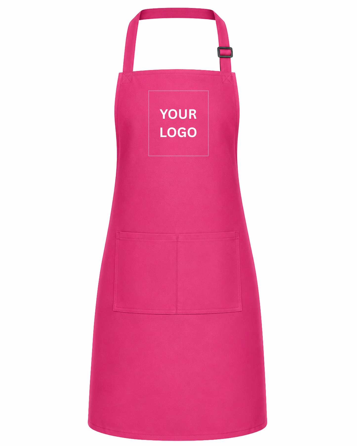 Adult Adjustable Bib Apron w/ Pocket - Unisex