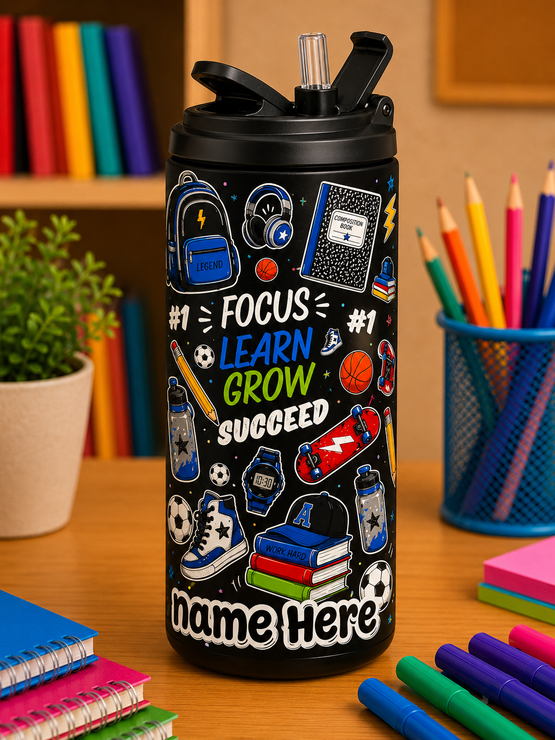 Insulated Bottle (Male Designs)