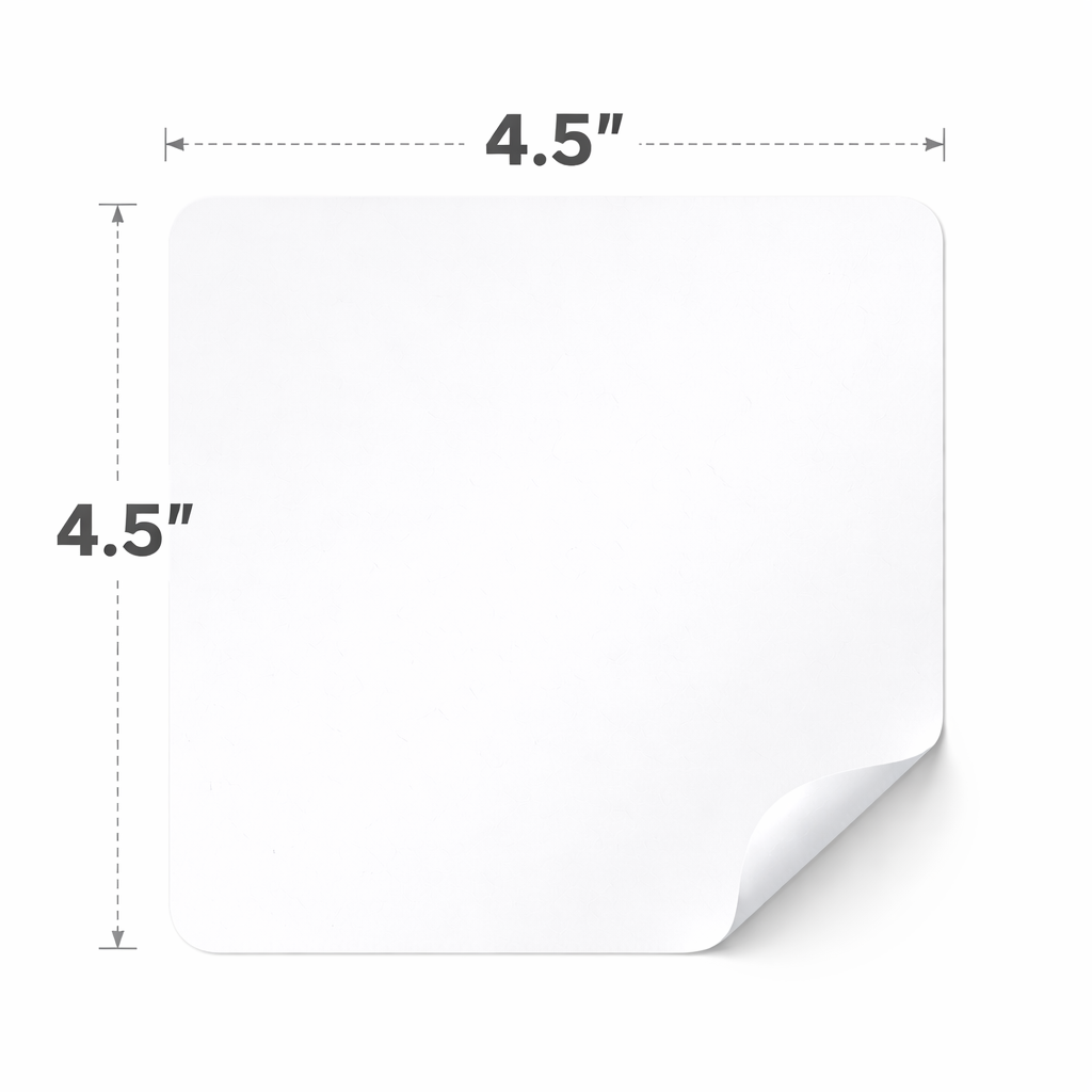 Custom Shape Die-Cut Stickers (White Paper)