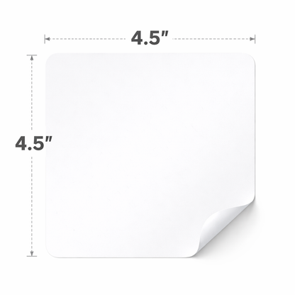 Custom Shape Die-Cut Stickers (White Paper)