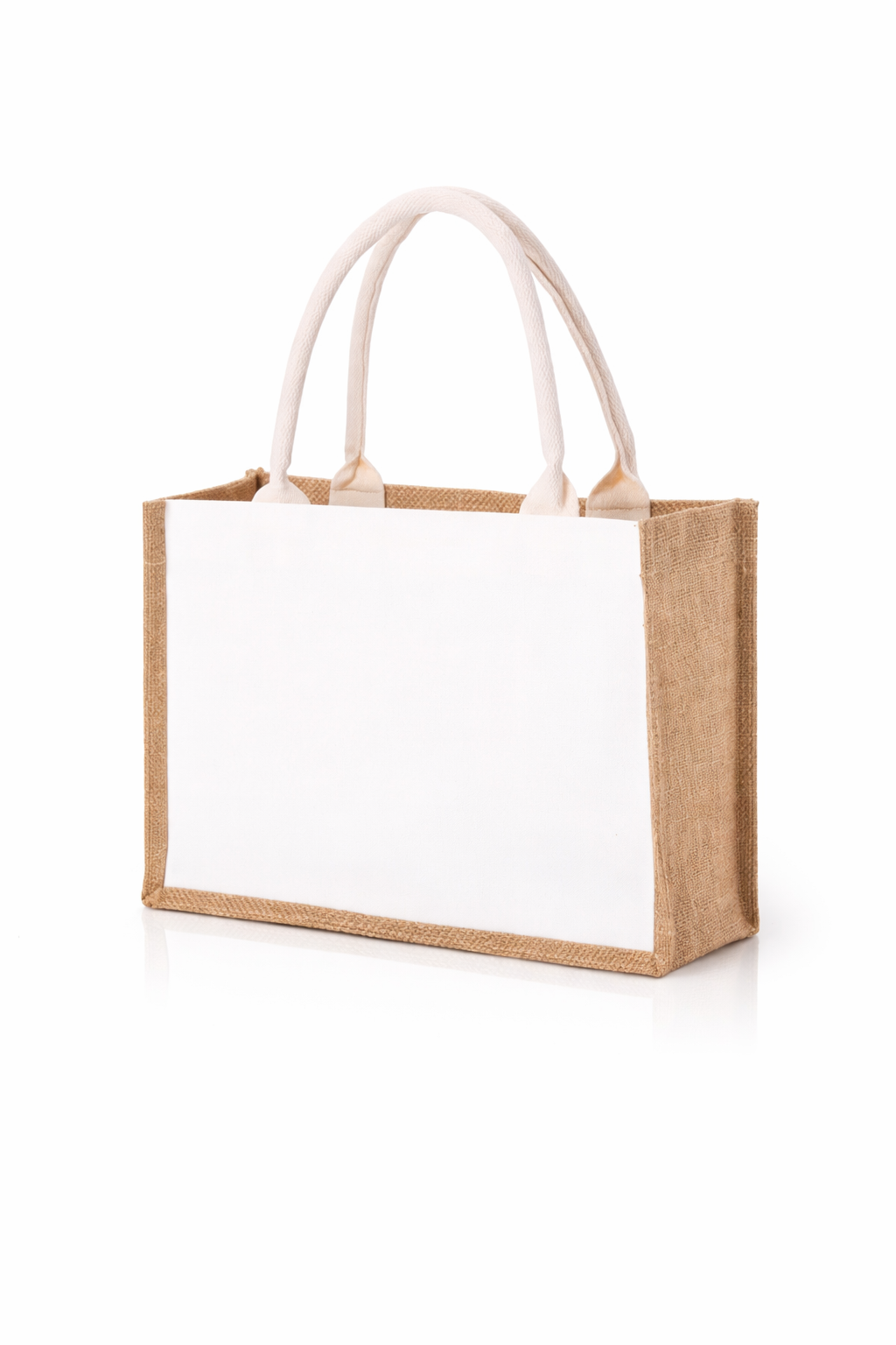 Custom Jute Tote Bags (12.6"x8.3"x5.1")