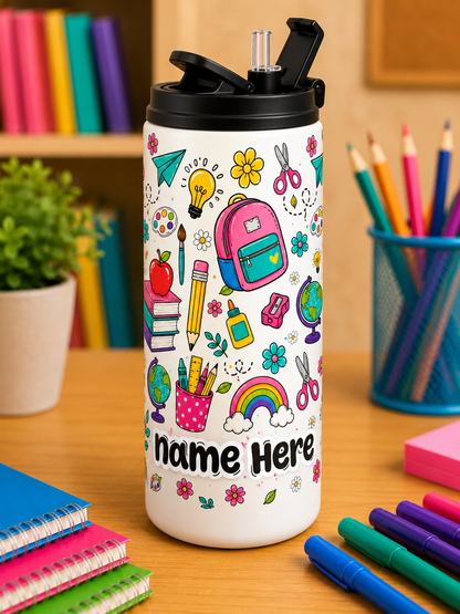 Insulated Bottle (Girly Designs)