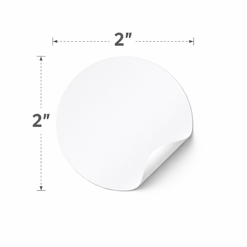 Custom Shape Die-Cut Stickers (White Paper)
