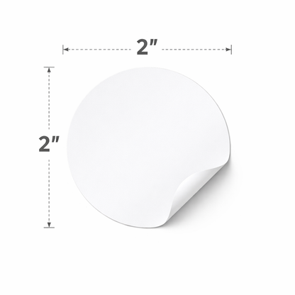 Custom Shape Die-Cut Stickers (White Paper)