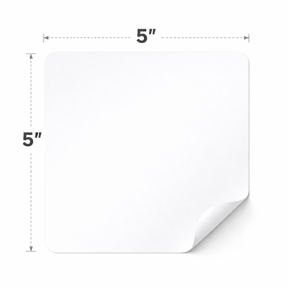 Custom Shape Die-Cut Stickers (White Paper)
