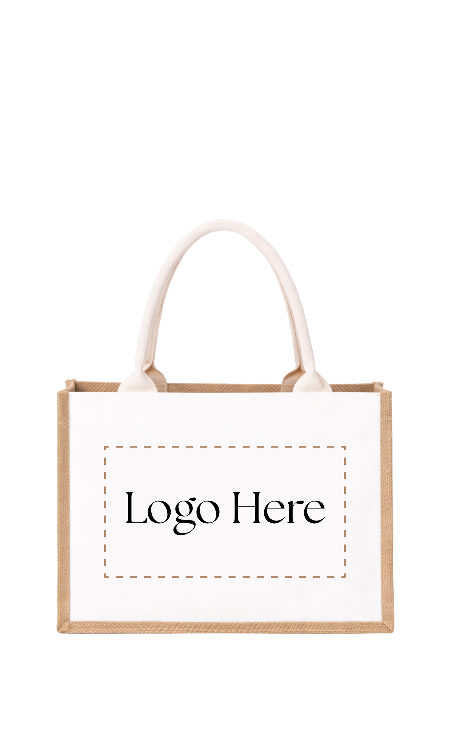 Custom Jute Tote Bags (12.6"x8.3"x5.1")