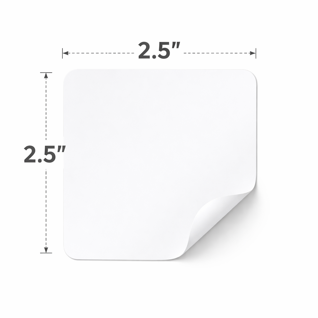 Custom Shape Die-Cut Stickers (White Paper)