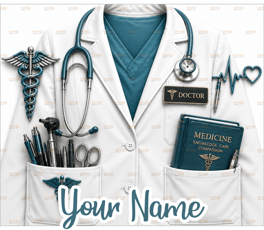 Custom Doctor Tumbler - 20oz