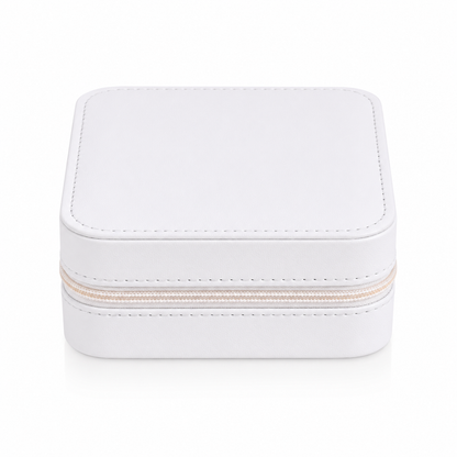 Travel Jewelry Box - (3.9”x3.9”x1.9”)