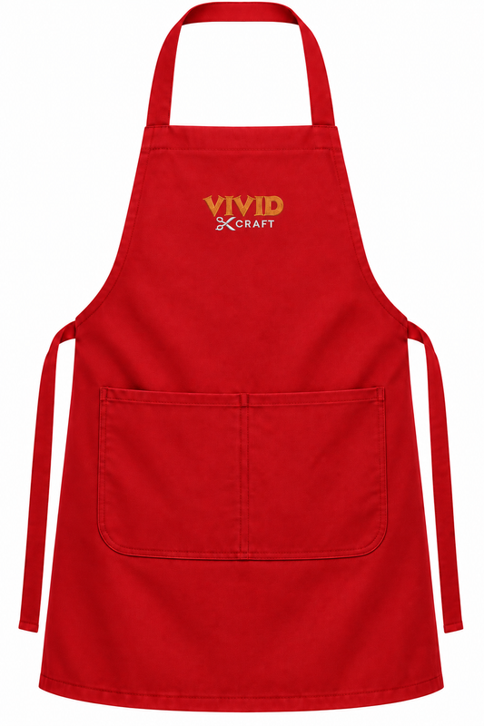 Bib Apron w/ Pocket - Unisex