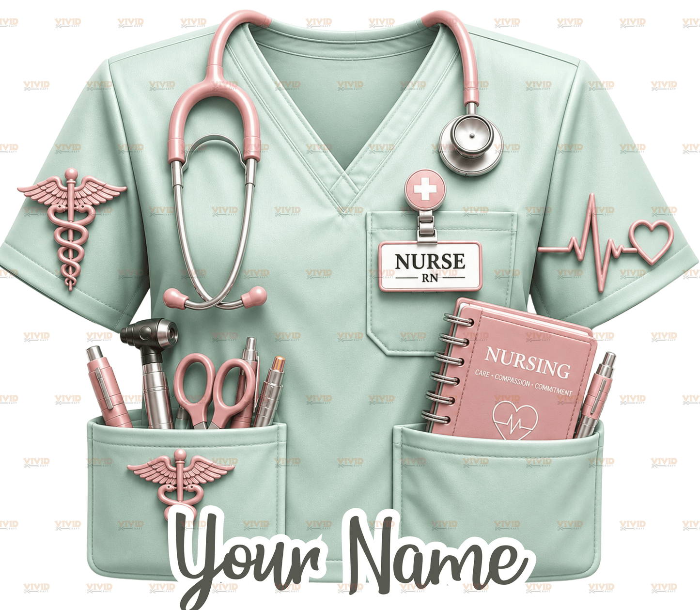 Custom Nurse Tumbler - 20oz