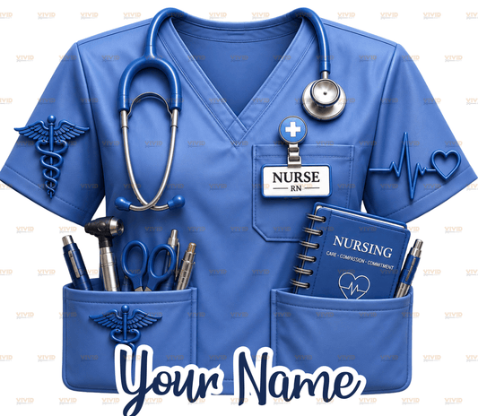 Custom Nurse Tumbler - 20oz