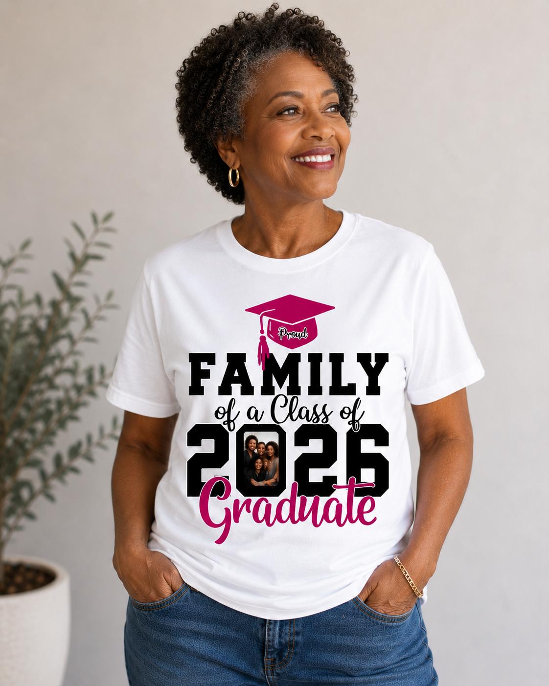 Custom Matching Grad T-Shirt