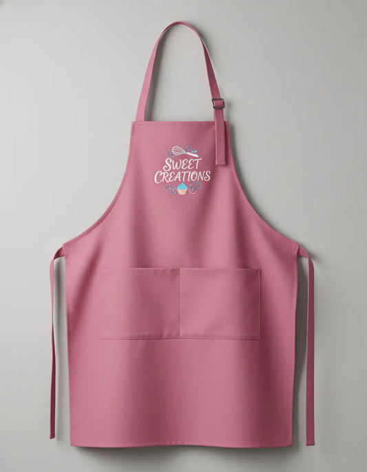 Adult Adjustable Bib Apron w/ Pocket - Unisex
