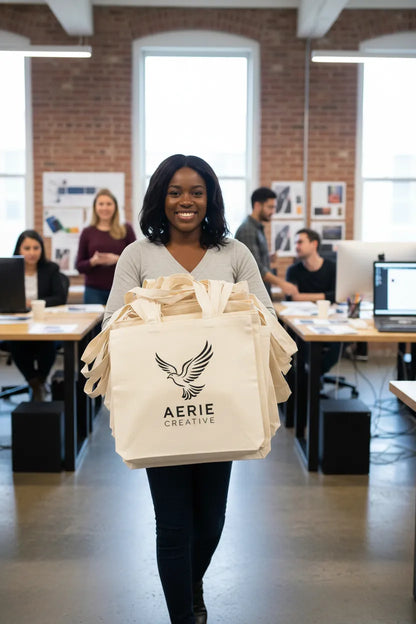 Canvas Tote Bag (13' x 15')