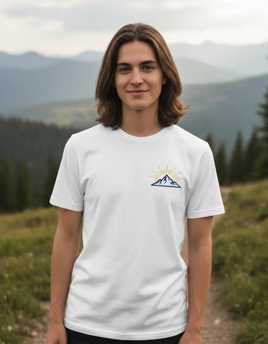Gildan® Heavy Cotton T-Shirt with Left Chest & Back Print