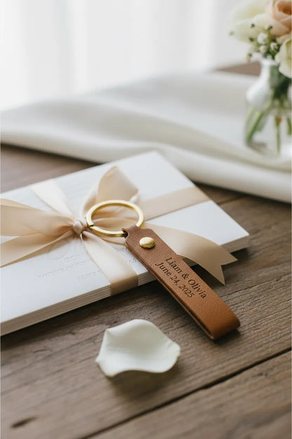Leather Keychain
