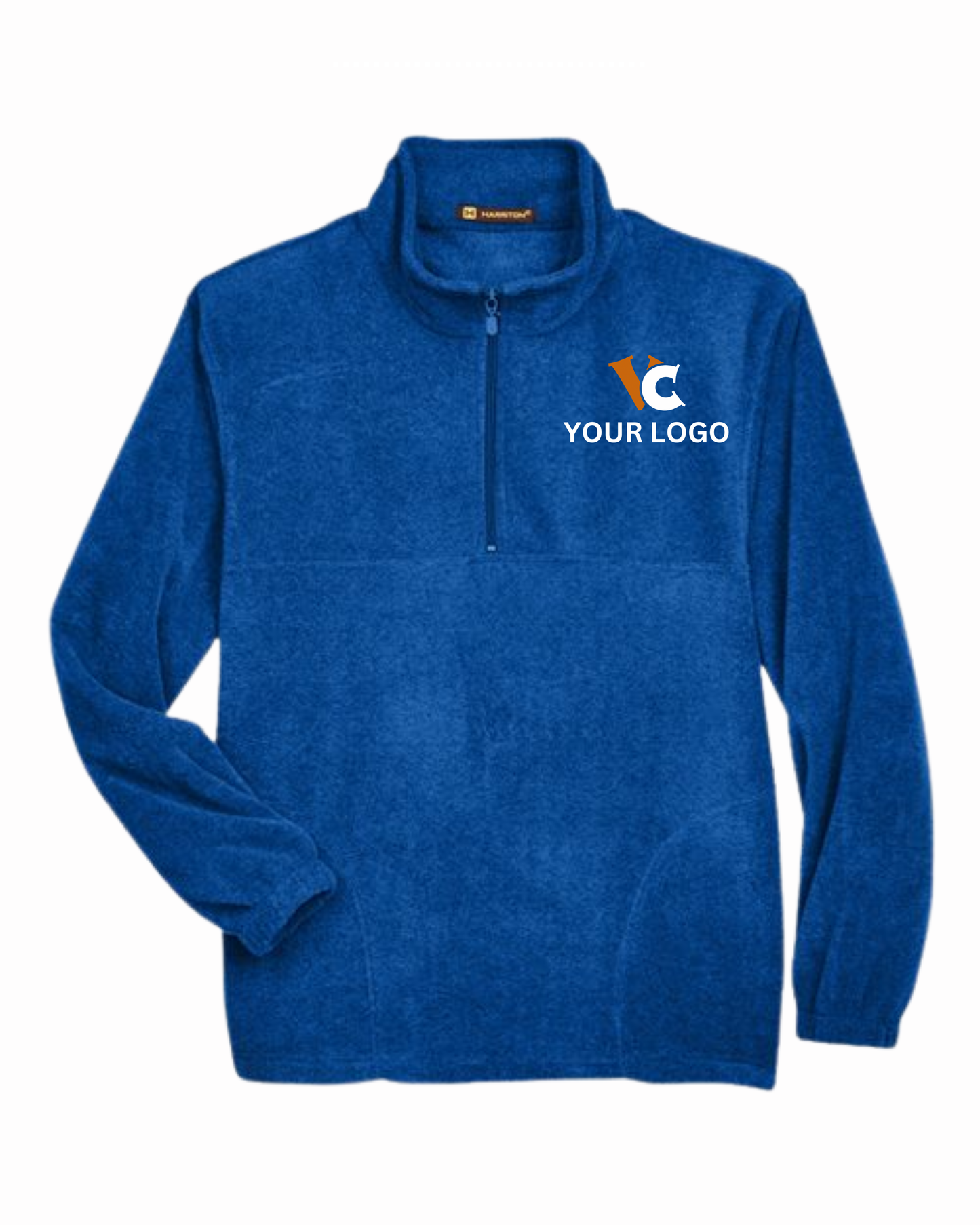 Harriton® Fleece Quater Zip Pullover