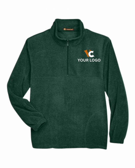 Harriton® Fleece Quater Zip Pullover