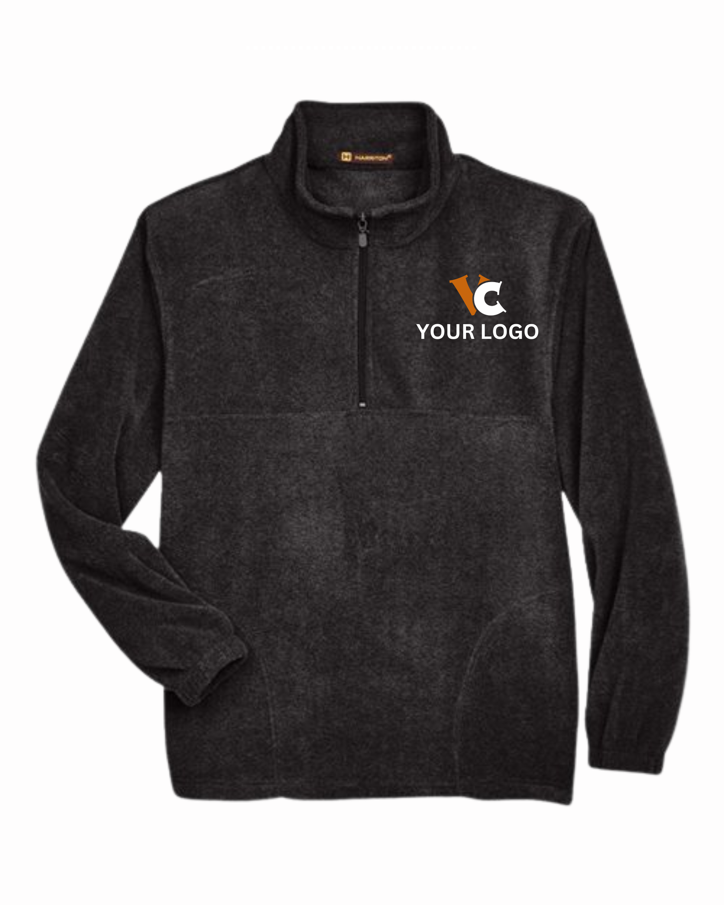 Harriton® Fleece Quater Zip Pullover
