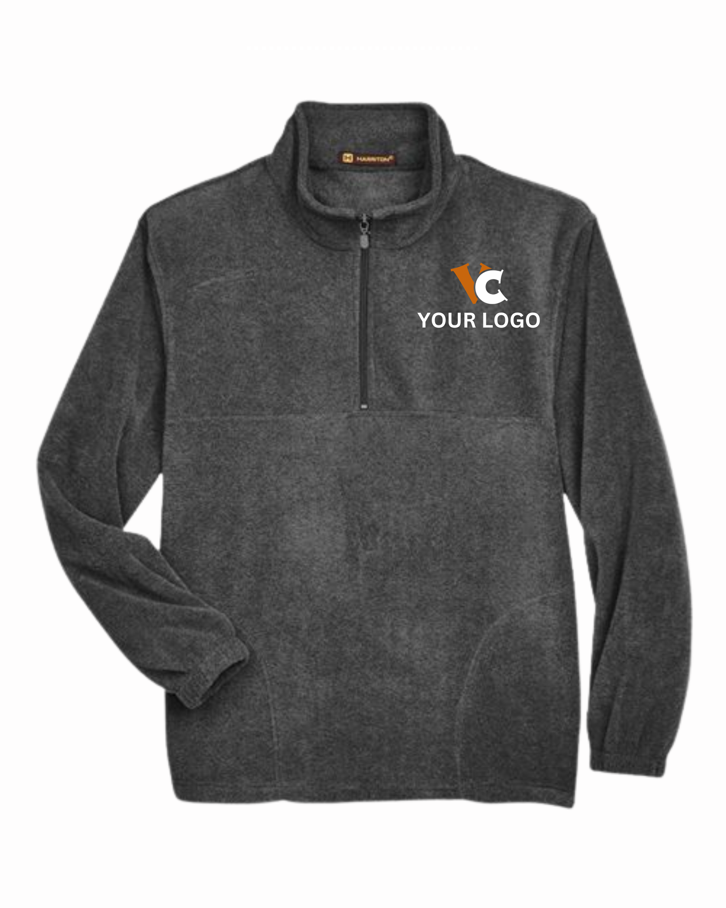 Harriton® Fleece Quater Zip Pullover